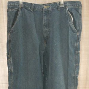 Wrangler Black Rivet Jeans 38W/32L